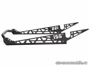 Задний бампер на Polaris Pro-Ride 155\
